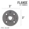 B & K STZ Industries 1/2 in. FIP each Black Malleable Iron Floor Flange 310UPF-12 - alternate 5